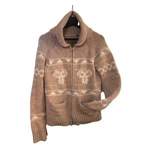 TNA ARIZIA SHAWL COLLARED CARDIGAN